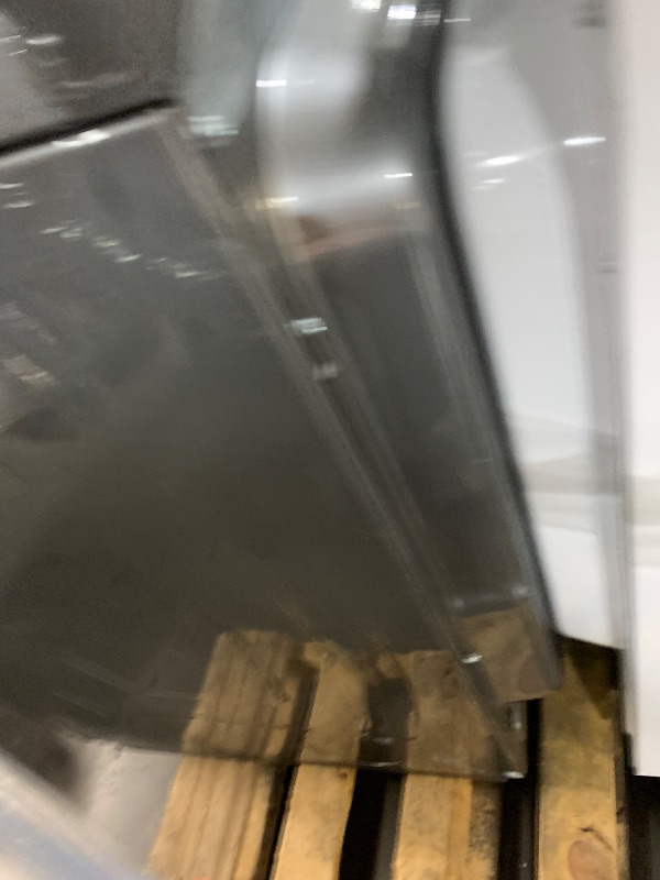Photo 1 of ***DAMAGED - SEE NOTES/PICTURES***
Whirlpool - 7.4 Cu. Ft. Smart Electric Dryer with Steam and Advanced Moisture Sensing - Chrome Shadow
