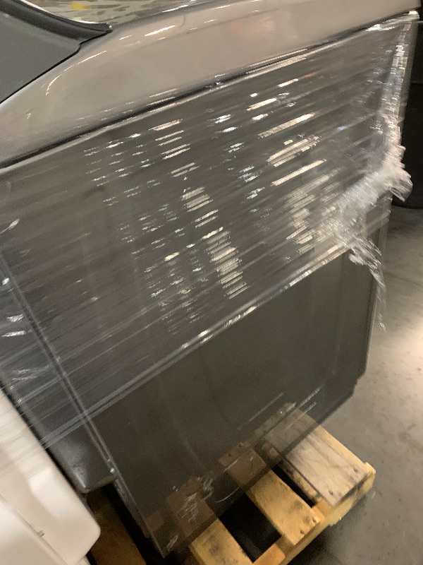 Photo 1 of ***DAMAGED - SEE NOTES/PICTURES***
Whirlpool - 7.4 Cu. Ft. Smart Electric Dryer with Steam and Advanced Moisture Sensing - Chrome Shadow
