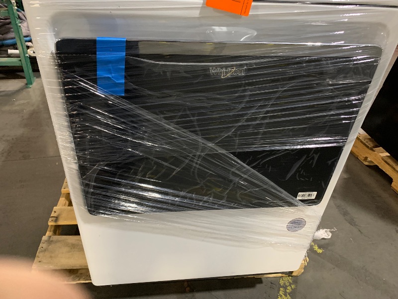 Photo 1 of ***DAMAGED - SEE NOTES/PICTURES***
Whirlpool® 7.4 Cu. Ft. White Front Load Electric Dryer

