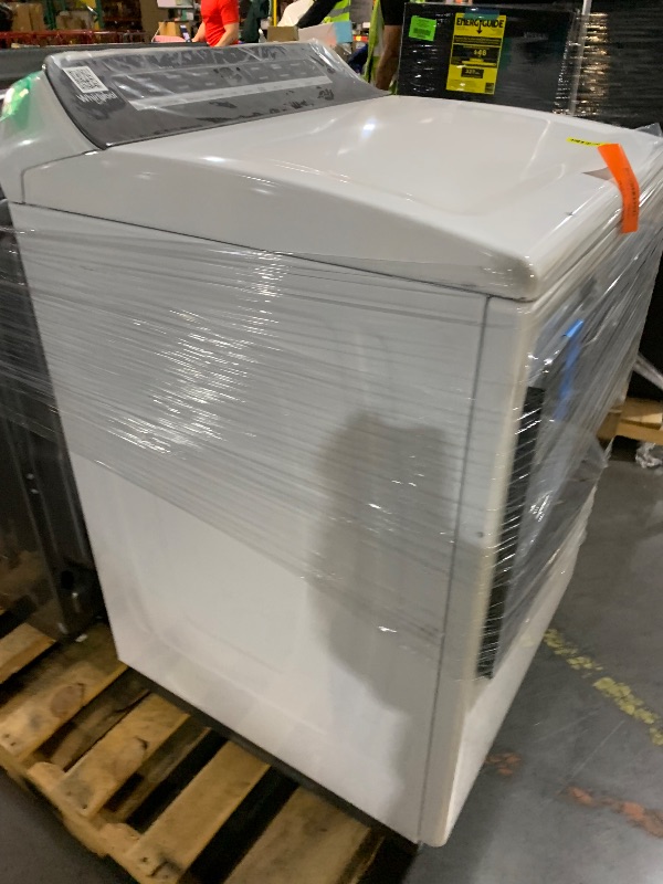 Photo 1 of ***DAMAGED - SEE NOTES/PICTURES***
Whirlpool® 7.4 Cu. Ft. White Front Load Electric Dryer
