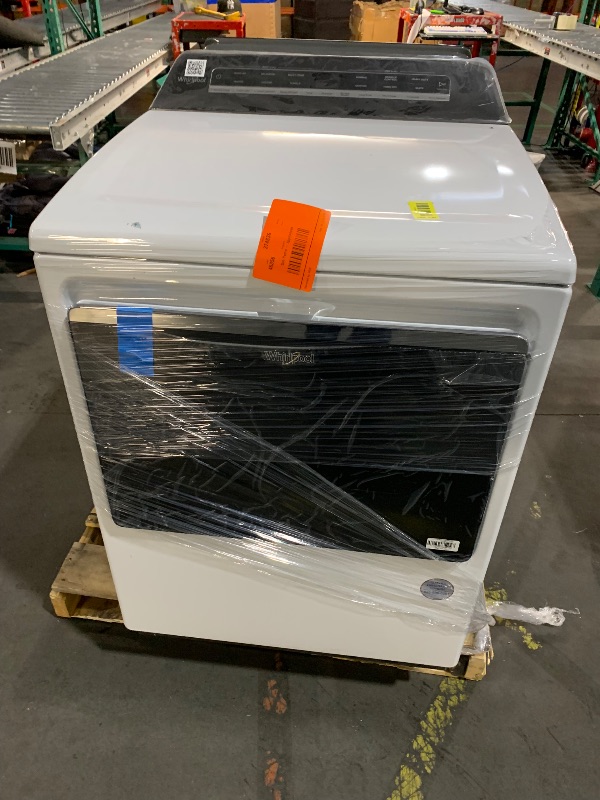 Photo 1 of ***DAMAGED - SEE NOTES/PICTURES***
Whirlpool® 7.4 Cu. Ft. White Front Load Electric Dryer
