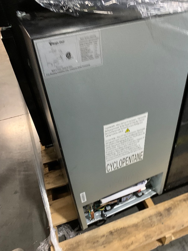 Photo 1 of ***DAMAGED - SEE NOTES/PICTURES***
2.6 cu. ft. Mini Fridge in grey, ENERGY STAR
