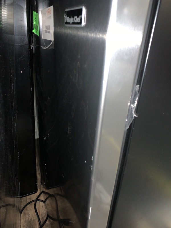 Photo 1 of ***DAMAGED - SEE NOTES/PICTURES***
2.6 cu. ft. Mini Fridge in grey, ENERGY STAR
