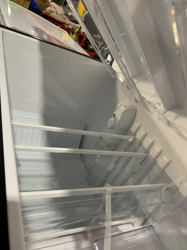 Photo 1 of ***DAMAGED - SEE NOTES/PICTURES***
4.4 cu. ft. Compact Mini Refrigerator in Stainless Look
