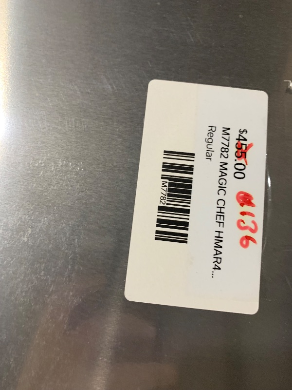 Photo 1 of ***DAMAGED - SEE NOTES/PICTURES***
4.4 cu. ft. Compact Mini Refrigerator in Stainless Look
