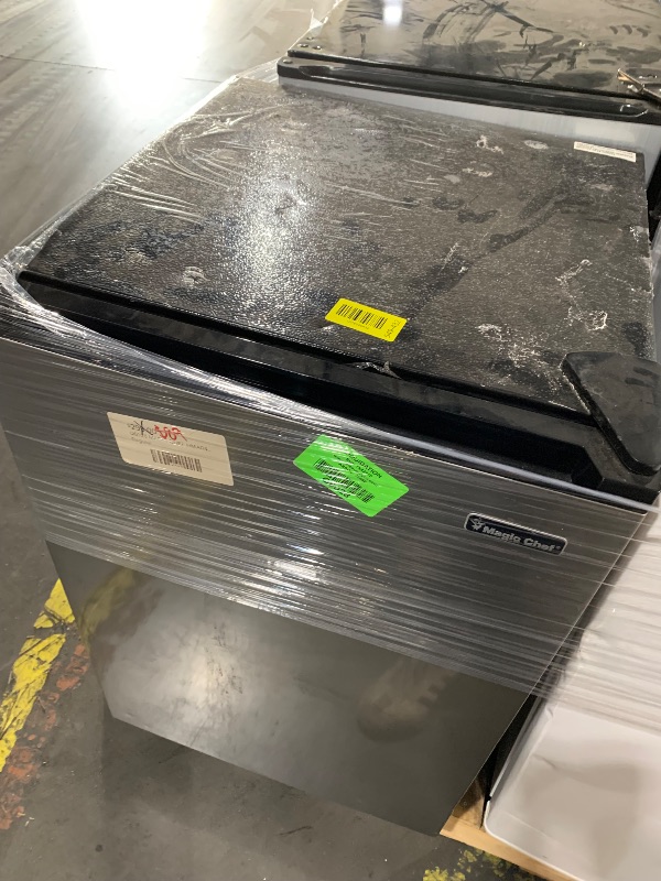 Photo 1 of ***DAMAGED - SEE NOTES/PICTURES***
4.4 cu. ft. Mini Fridge in Black
