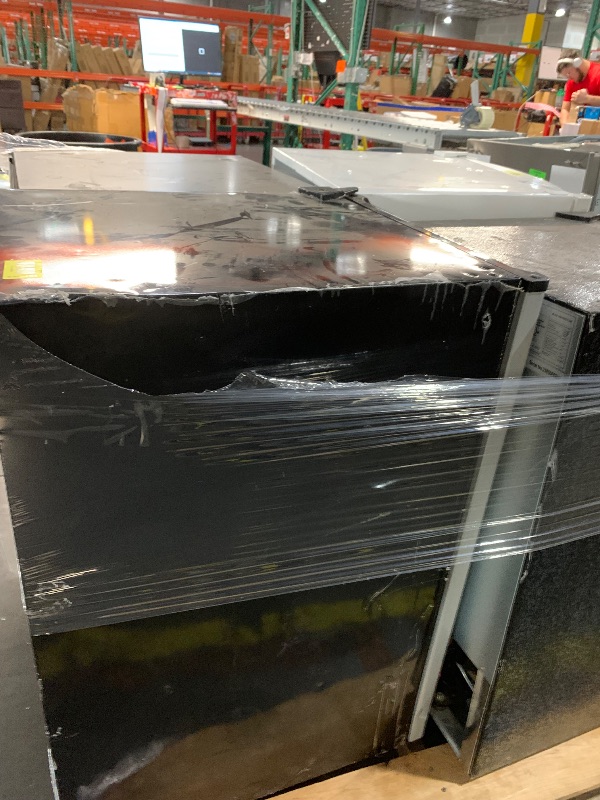 Photo 1 of ***DAMAGED - SEE NOTES/PICTURES***
Magic Chef 4.4 Cu. Ft. Compact Refrigerator, Silver