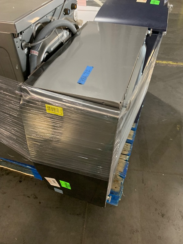 Photo 1 of ***DAMAGED - SEE NOTES/PICTURES***
LG Universal Laundry Pedestal ( Graphite Steel ) with Storage Drawer
