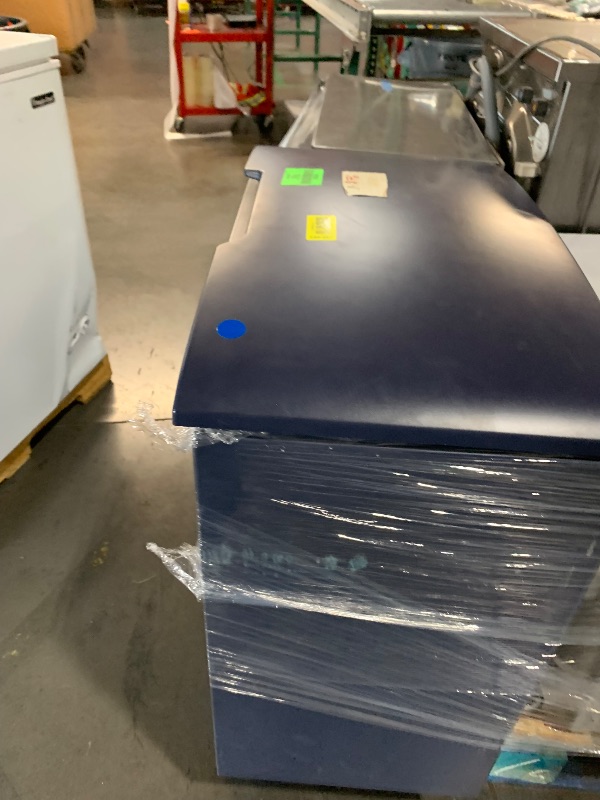 Photo 1 of ***DAMAGED - SEE NOTES/PICTURES***
GE Sapphire Blue Washer Or Dryer Pedestal - GFP1528PNRS


