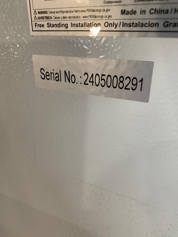 Photo 1 of ***DAMAGED - SEE NOTES/PICTURES***
Element® 5 Cu. Ft. White Chest Freezer
