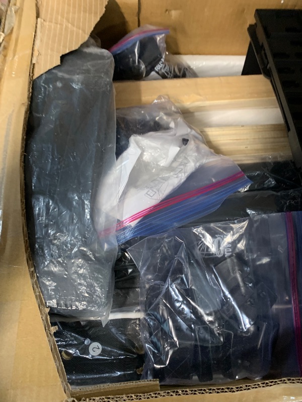 Photo 1 of ***STOCK PHOTO FOR REFERENCE ONLY*** ***PARTIAL SET***
KISLOT Wood Bed Frame with Headboard Upholstered Platform Mattress Foundation,Strong Wooden Slat Support,No Box Spring Needed