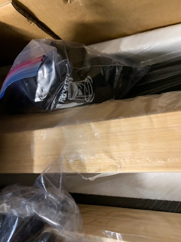 Photo 1 of ***STOCK PHOTO FOR REFERENCE ONLY*** ***PARTIAL SET***
KISLOT Wood Bed Frame with Headboard Upholstered Platform Mattress Foundation,Strong Wooden Slat Support,No Box Spring Needed
