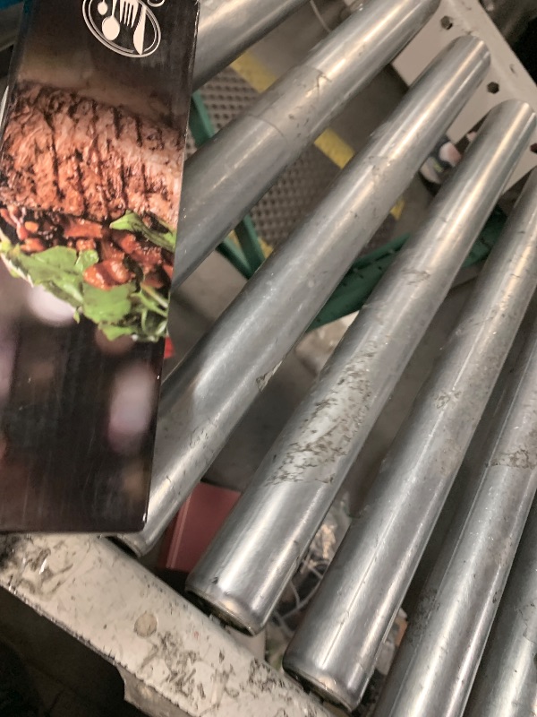 Photo 1 of **MISSING ABOUT HALF**Stapava 40 Piece Silverware Set, Food-Grade Stainless Steel Flatware Sets for 8 Mirror Polished Cutlery Utensil Sets Include Dinner Knives Spoons and Forks Set Dishwasher Safe for Home Restaurant