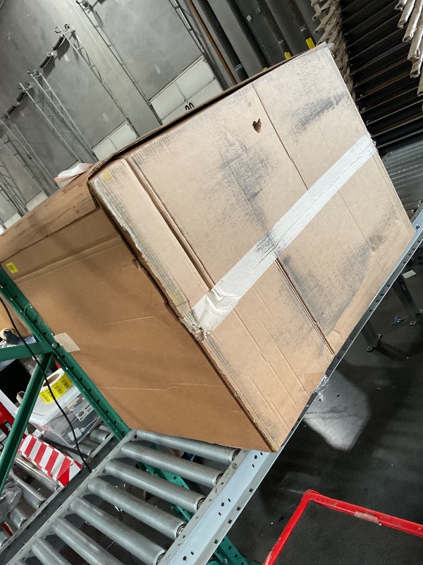 Photo 1 of 	**FACTORY SEALED- OPENED TO INSPECT** Style Selections Pelham Bay Stackable Black Metal Frame Stationary Dining Chair with Tan Sling Seat 2 set