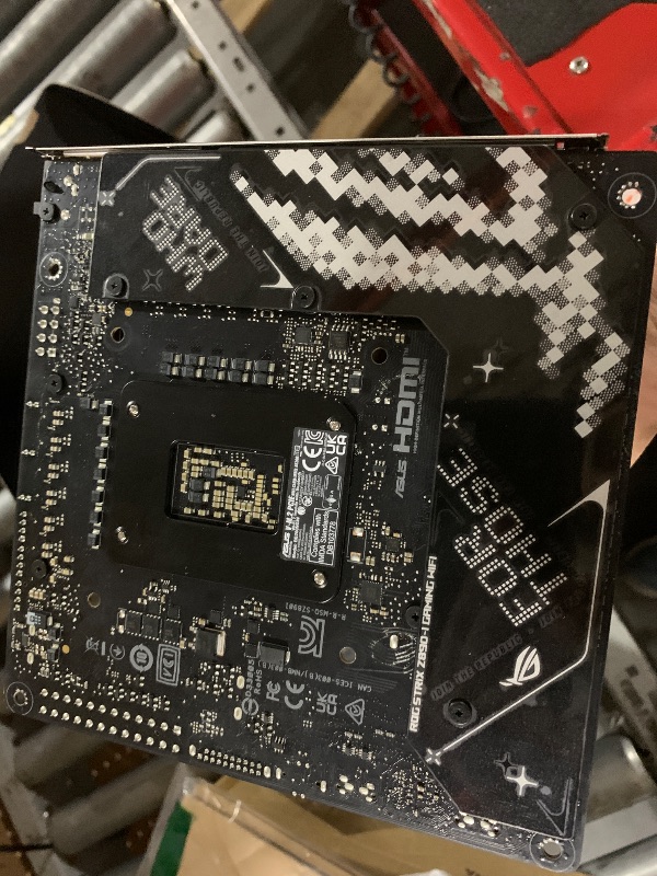 Photo 1 of *See notes* ASUS ROG STRIX Z890-I GAMING WIFI Intel® Z890 LGA 1851 Mini-iTX motherboard, Intel® Core™ Ultra Series 2 Ready, Advanced AI PC-ready, 10+2+1+1 stages, DDR5, WiFi 7, 2x M.2, Thunderbolt™ 4, USB Type-C®