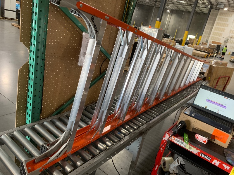 Photo 1 of  Louisville Stepladder: 18 ft Ladder Size, Fiberglass, 300 lb Load Capacity
