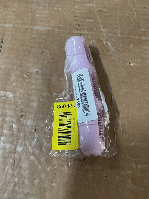 View 2 of ?Version 2.0?Bite and Brush Dog Chew Toy - Puppy Chew Toy with Bristles for Teeth Cleaning, Interactive Dog Toy for Puppy Teething, Compatible with Most Popular Dog Dental Chews &Treats-Pink