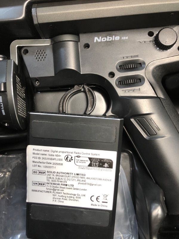 Photo 1 of ***MISSING PARTS***
GoolRC Flysky Noble NB4+ 2.4GHz 8CH Radio Transmitter with FGr4S V2 Receiver, AFHDS 3 Protocol Remote Controller with Receiver for RC Car Boat