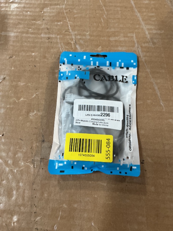 Photo 1 of (2Pack)4Pin Magnetic Charging Cable for OpenSwim Pro, Shokz Charging Cable Compatible With AfterShokz S710 Bone Conduction Headphones, Shokz Charger Cable Support Transferring Files (3.3ft/1m)