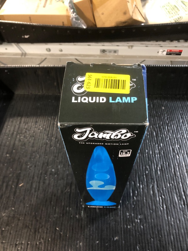 View 2 of ***MISSING PARTS***
JAMBO 16" Beautiful Lamp- Blue with White/Blue Wax, Relaxing Liquid Light, Night Light Nightlight, Home Decor Living Room Office Bedroom Lamp for Adults Teens Kids, Magma Motion