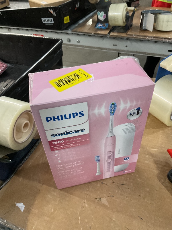 Photo 1 of Philips Sonicare ExpertClean 7500 Pink, Rechargeable Electric Power Toothbrush, HX9690/07