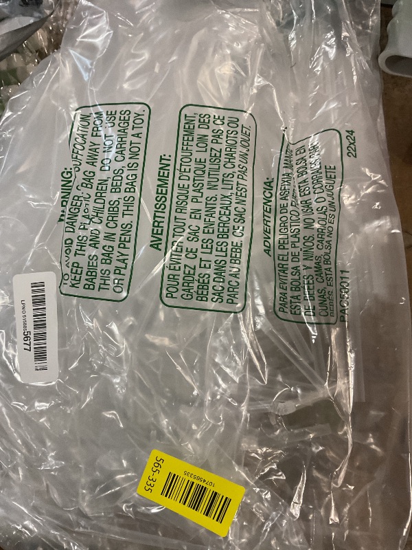 Photo 1 of [500 Pack] Clear Flexible Plastic Drinking Straws Disposable Straw 8'' inches Tall