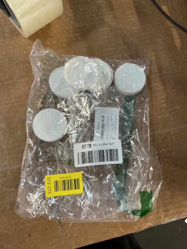 Photo 1 of (6-Pack) Calvana 53mm Reusable Water Jug Caps, Lids for 3 and 5 Gallon Water Jug, Water Bottle Cover Screw Top, Compatible with American Maid Plastic Water Bottles and Jugs Ranging, PP Material, White