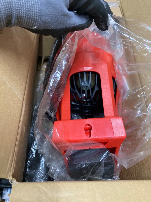 Photo 1 of *dirty* 600 CFM Cordless Leaf Blower Compatible with Milwaukee 18V M18 Battery,150 MPH Ultra Lightweight Leaf Blower for Lawn Care&Driveway Cleaning, Handheld Battery Powered Blower with Turbo Mode, Tool Only