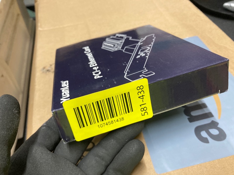 Photo 1 of 10G PCIe Network Card, YuanLey 10G Base-T Ethernet Card with Marvell AQC113 Conrtoller, PCIE to 10Gb RJ45 Ethernet Adapter NIC Compatible with PCI Express X1,X4,X8,X16, for Windows 10/11, Linux OS