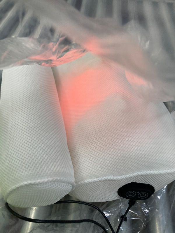 Photo 1 of **NO BOX***MONET Massaging Bath Pillow — Shiatsu Neck and Back Massager for Tub with 2 Speeds — IPX8 Waterproof Deep Kneading Comfort — 4 Massage Nodes USB-C Rechargeable — Spa Gift for Women — Fits All Tubs