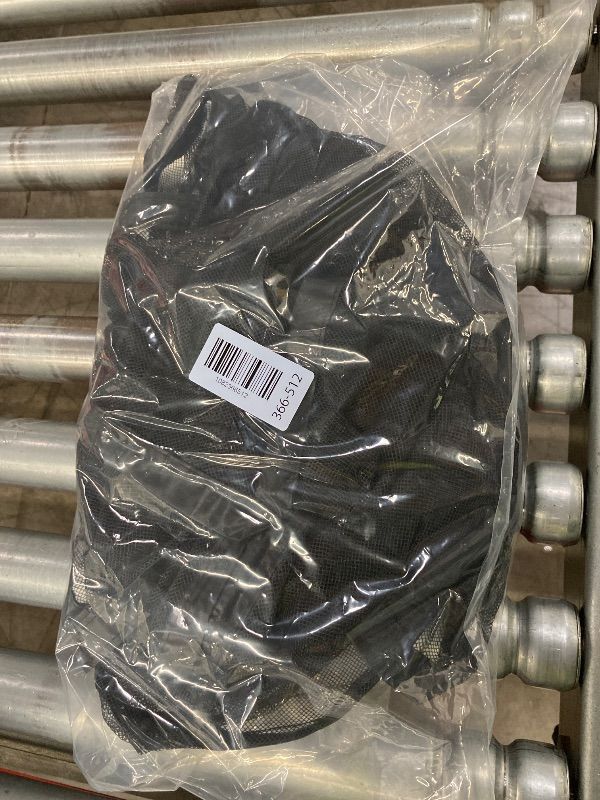 Photo 1 of ***Missing door straps****METAONLY Magnetic Screen Door Mesh Fits 34" x 82" Door - Curtain Size 36" x 84", Works for Patio, Sliding Door, Keeps Bug Mosquito Out, Fresh Air Flow, Black***Missing door straps****