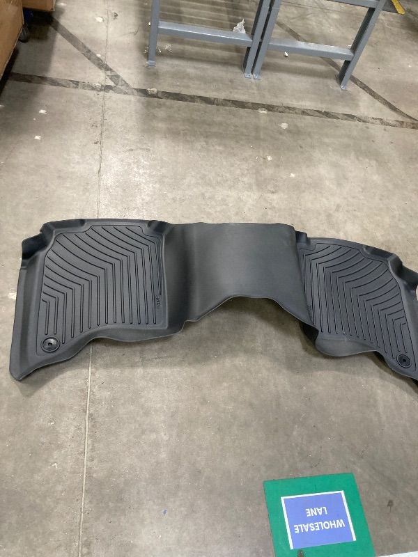 Photo 1 of ***MISSING FRONT MATS -SELLING AS IS *** OEDRO Floor Mats Fit for 2019-2025 2026 Ram 2500/3500 Crew Cab with 1st Row Bucket or Bench Seats, Custom Fit TPE All Weather Car Mats Includes 1st and 2nd Row
