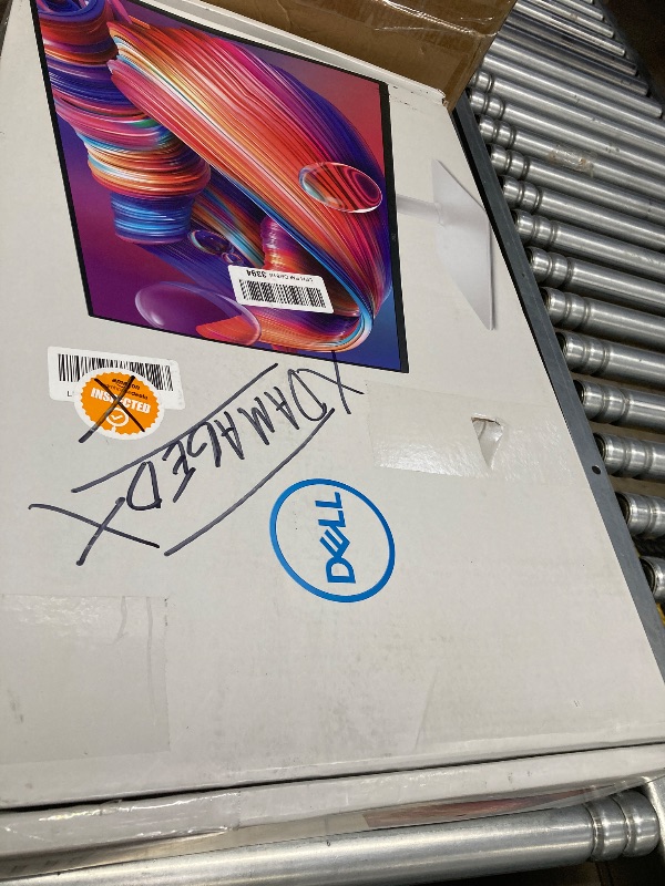 Photo 1 of ***DAMAGED SCREEN-SELLING AS IS *** Dell S2725HS 27 Inch Monitor, FHD (1920x1080) Display, 100Hz Refresh Rate, 1500:1 Contrast Ratio, TÜV Rheinland Eye Comfort 4 Star, Integrated 2x5W Speaker, Height/Tilt/Swivel/Pivot- Ash White Color
