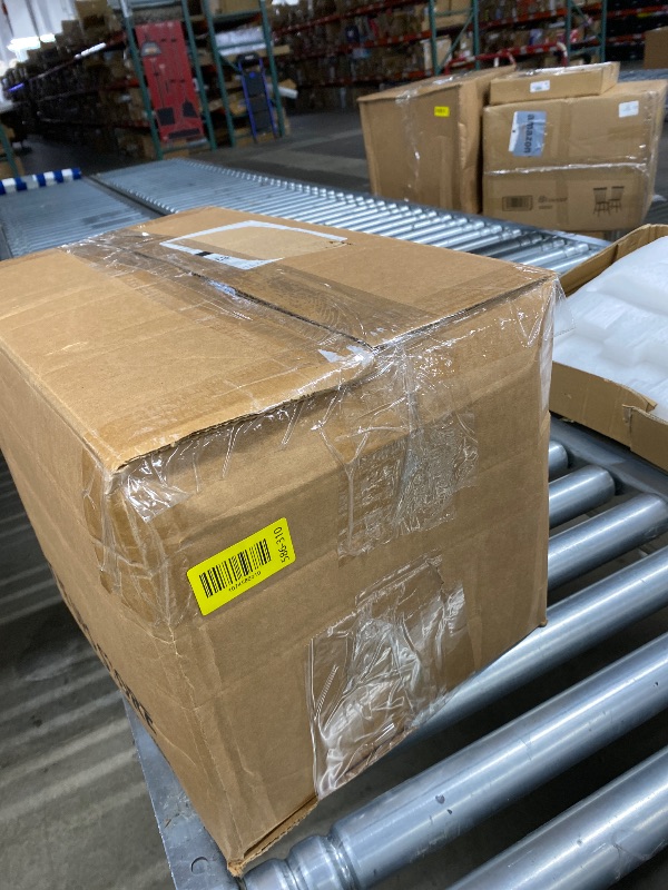 Photo 1 of **Missing parts**Fitvids 100 LB Rubber Coated Hex Dumbbell Set with Storage Rack, 5-25LB Hand Weight Set with Anti-Slip Grip for Home Gym