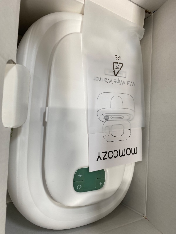 Photo 1 of ***USED*** Momcozy Baby Wipe Warmer, Innovative Spring Design, Large Capacity Wipes Dispenser, Fast and Even Heating, 4 Modes of Temperature Heating Control, Diaper Wipe Warmer with Night Light  ***NOT IN BOX***