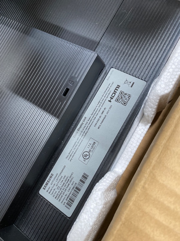 View 3 of ***SCREEN IS BROKEN***SOLD FOR PARTS ONLY*NON RETURNABLE*NON REFUNADABLE*NO EXCEPTIONS***
Samsung 27" S3 (S32GF) FHD High Resolution 120Hz Monitor with IPS Panel, Flicker Free, Eye Saver Mode, LS27F320GANXZA, 2025***SCREEN IS BROKEN**SOLD FOR PARTS ONLY*N