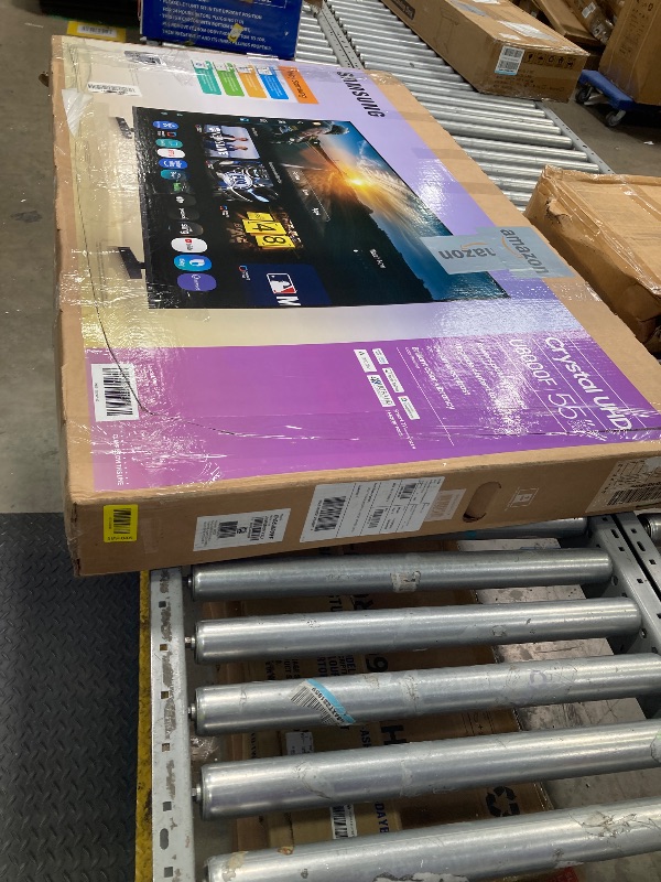 Photo 1 of **No returns or refunds accepted.**Samsung 55-Inch Class Crystal UHD U8000F 4K Smart TV (2025 Model) Endless Free Content, Crystal Processor 4K, MetalStream Design, Knox Security, Compatible with Alexa