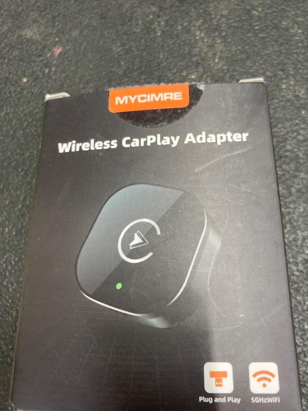 Photo 1 of ?2026 Upgarded?Wireless CarPlay Adapter for iPhone, Mini USB Design for Cars with Wired CarPlay, Fast Connection,5.8GHz WiFi,No Delay, Compatible with iOS 10+ & iPhone 6+, USB/Type C,Plug and Play