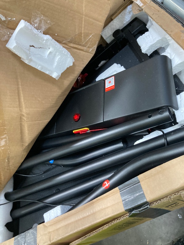 Photo 1 of ***DAMAGED-SELLING AS PARTS ONLY*** Yesoul Walking Treadmill with Long Handles for Seniors, Treadmills for Home 300 lbs Capacity, Recovery Fitness Exercise Machine with Stable and Safe Structural Design, Large LED Display for Elderly