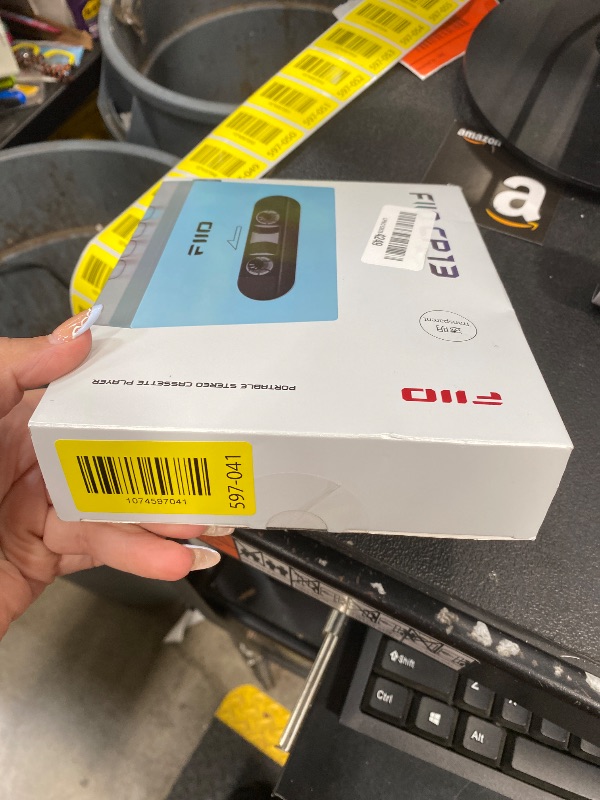 Photo 1 of **** SEALED BY COMPANY*******FiiO CP13 Cassette Player (Transparent)