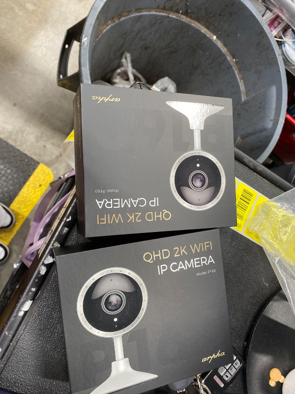 Photo 1 of ***** SEALED BY COMPANY****** ARPHA 2K Security Indoor Camera with App, WiFi Home Camera Sound Detection PIR Motion Detection, Night Vision 130° 2-Way Talk?Easy to Install