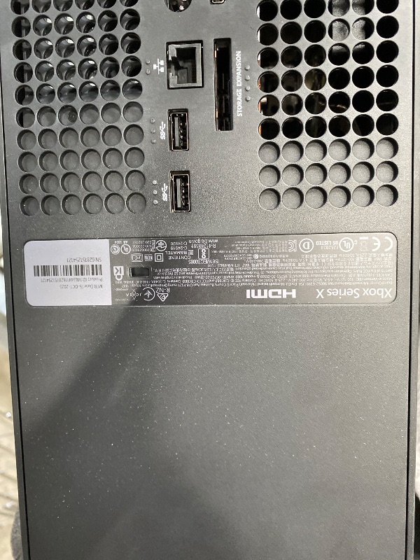 Photo 1 of ***PARTS ONLY****Xbox Series X - Gaming Console - 1TB SSD - Includes Wireless Controller - 4K Gaming - 120FPS - Carbon Black