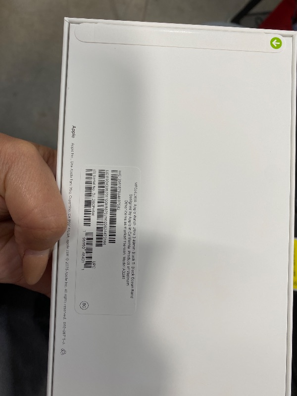 Photo 1 of ****** SEALED BY COMPANY******Apple Watch Ultra 3 [GPS + Cellular 49mm] Running & Multisport Smartwatch w/Rugged Titanium Case w/Black Ocean Band. Satellite Communications, Advanced Health & Fitness Tracking