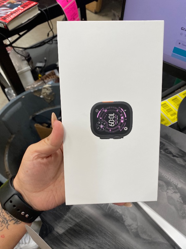 Photo 1 of ****** SEALED BY THE COMPANY********* Apple Watch Ultra 3 [GPS + Cellular 49mm] Running & Multisport Smartwatch w/Rugged Titanium Case w/Black Ocean Band. Satellite Communications, Advanced Health & Fitness Tracking