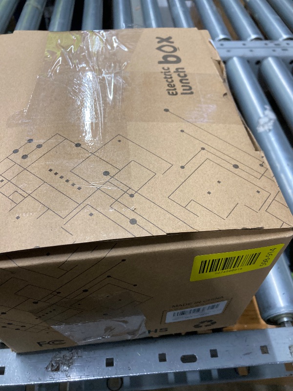 Photo 1 of ***DAMAGED & MISSING WIRE***FanFanOK Electric Lunch Box Food Heater 80W Heated LunchBoxes for Adults Work/Car/Truck/Home, 1.8L Portable Food Warmer Heating Lunchbox with Insulated Lunch Bag 12V 24V 110V***DAMAGED & MISSING WIRE***
