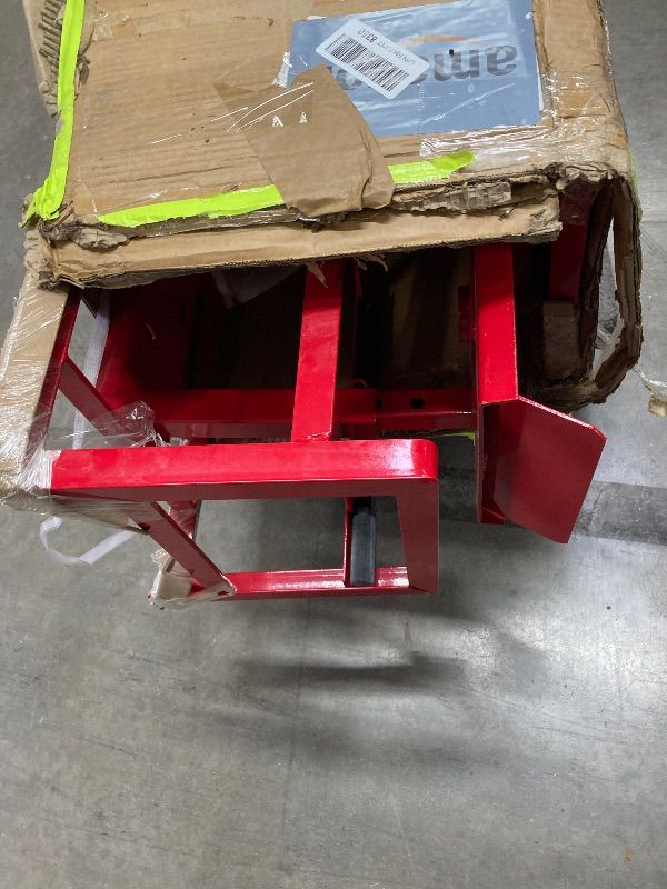 Photo 1 of ***MISSING PIECES -SELLING AS PARTS ONLY*** Garvee 2 Pack Hydraulic Car Ramps 5 T 10000 LBS Low Profile Car Lift Service Ramps Truck Trailer Garage, Height Hydraulic Vehicle Ramps