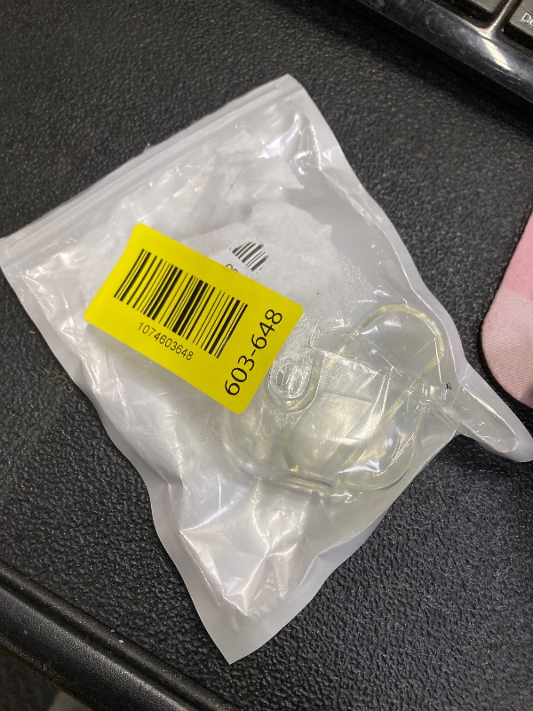 Photo 1 of (with Safety Lock) Clear Case Compatible with Apple AirPods 4 Cases 2024 Women, VOTILE Soft TPU Transparency Air pods 4 Gen Cases iPods 4 Earbuds Case Girl Keychain for Airpod iPod 4th Gen