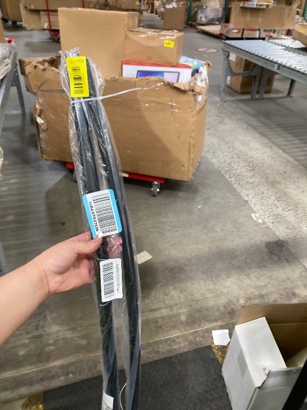 Photo 1 of ***MISSING PIECES -SELLING AS INCOMPLETE PARTS*** Bonpally Curved Shower Curtain Rod for Bathroom, 40-72 Inches Adjustable Curved Shower Rod, 0.9MM Round Shower Curtain Rod with Rotating Brackets for Extra Shower Space, Need to Drill, Black