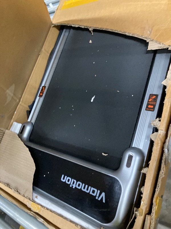 Photo 1 of ***MISSING REMOTE -SELLING AS IS *** Viamotion Walking Pad with Handle Bar, Treadmills for Home and Office,2.5HP Under Desk Treadmills & LED Display,265 lbs