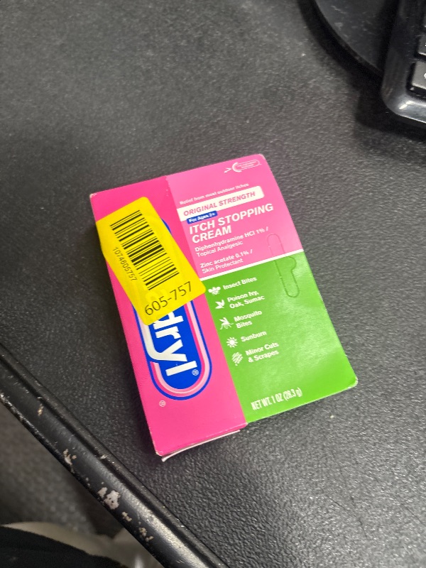 Photo 1 of ***EXP 8/26***Benadryl Itch Stopping Cream Original Strength 1 oz***EXP 8/26***